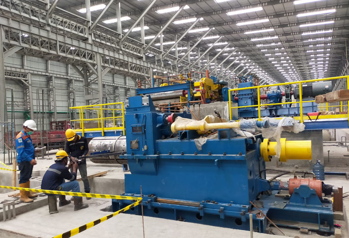 Install Cold Roll Mill (CRM)